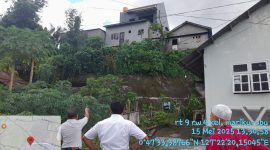 Kondisi Rawan Bencana di Lingkungan RT09/RW04, Kelurahan Marikurubu. (HN for Rakayatmu) 