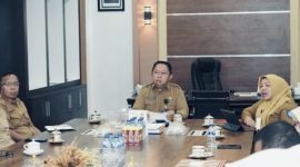 Rapat Koordinasi Tim Pembina dan Forum Kota Sehat bersama para Pimpinan OPD Teknis. (Istimewa/Rakyatmu)