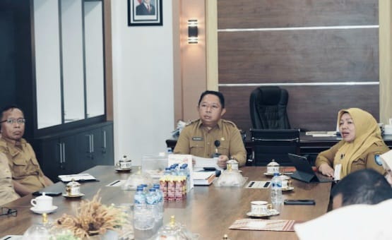 Rapat Koordinasi Tim Pembina dan Forum Kota Sehat bersama para Pimpinan OPD Teknis. (Istimewa/Rakyatmu)