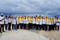 Pegawai DPPKB Kabupaten Kepulauan Sula (Rakyatmu/Istimewa)