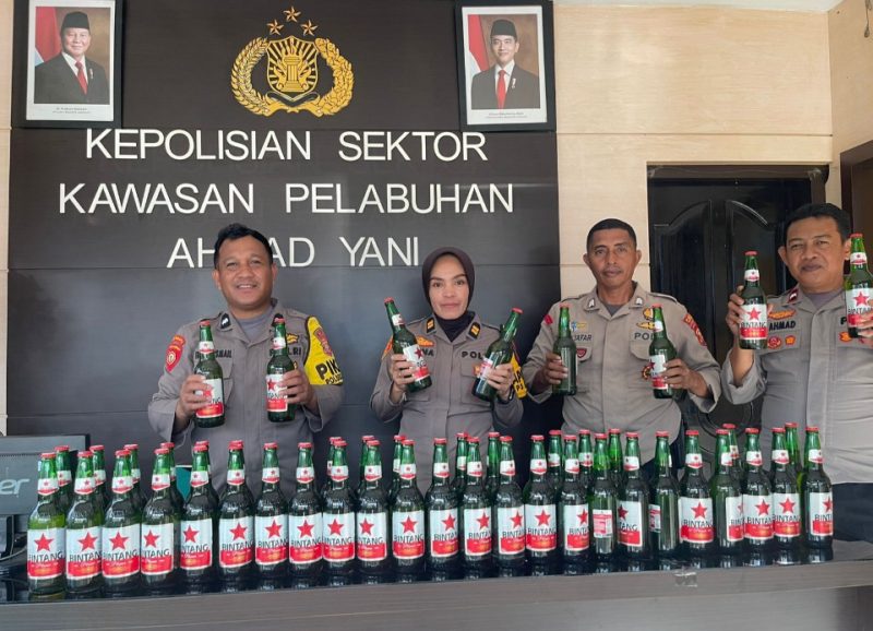 Miras Jenis Bir Bintang yang Diamankan Polisi