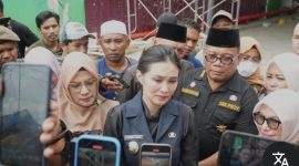 Wakil Ketua DPRD Maluku Utara, Husni Bopeng saat mendampingi Gubernur Sherly Tjoanda. (Dok. Istimewa)
