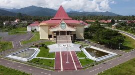 Gedung DPRD Maluku Utara di Kelurahan Sofifi, Kecamatan Oba Utara, Kota Tidore Kepulauan. (Dok. Istimewa)