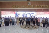 Anggota DPRD Maluku Utara melakukan kunjungan kerja di DPRD Banten. (Dok. Istimewa)