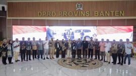 Anggota DPRD Maluku Utara melakukan kunjungan kerja di DPRD Banten. (Dok. Istimewa)