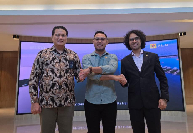Anggota DPRD Maluku Utara bersama DPD RI saat menyambangi kantor pusat PT PLN (Persero) di Jakarta. (Dok. Istimewa)