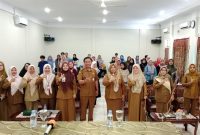 Dinas Kesehatan Kota Ternate Bersama Peserta Bimtek Kemanan Pangan. 
