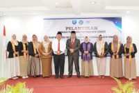 Foto Bersama dengan Wali Kota Ternate Usai Acara Pelantikan Tim Pembina Posyandu