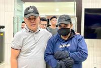 Tersangka Korupsi Kasus Pengadaan BMHP Covid-19, Muhammad Yusril saat Ditangkap Kejati Maluku Utara. (Istimewa)