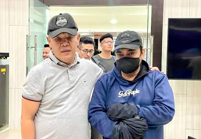 Tersangka Korupsi Kasus Pengadaan BMHP Covid-19, Muhammad Yusril saat Ditangkap Kejati Maluku Utara. (Istimewa)