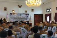 Suasana Bimtek Penyusunan Renstra PD RPJMD Kepulauan Sula 2025-2029. (Dok. Ilo for Rakyatmu)
