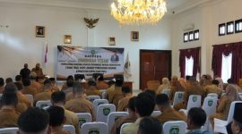 Suasana Bimtek Penyusunan Renstra PD RPJMD Kepulauan Sula 2025-2029. (Dok. Ilo for Rakyatmu)