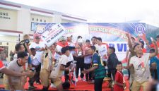 Nuisuya Fc Merayakan Juara 1 pada Turnamen Mini Soccer Kapolres Cup VIII Tahun 2025. (Rakyatmu)