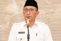 Wali Kota Ternate, Dr. M. Tauhid Soleman saat Membuka Forum Perangkat Daerah dan Musrenbang RKPD