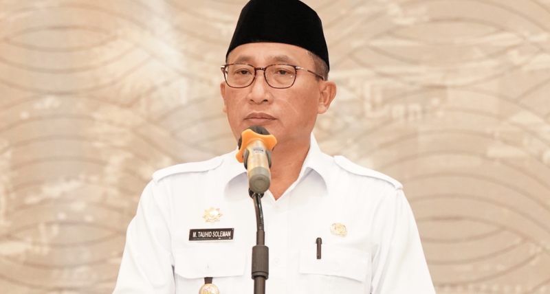Wali Kota Ternate, Dr. M. Tauhid Soleman saat Membuka Forum Perangkat Daerah dan Musrenbang RKPD