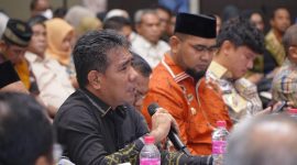 Wakil Wali Kota Tidore Kepulauan, Ahmad Laiman mendorong pengembangan Sofifi dalam acara Forum Kepala Daerah di Kota Ternate. (Istimewa)