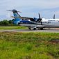 Trigana Air di Bandara Emalamo. (Istimewa)