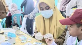 Pemeriksaan Kesehatan kepada Anak-anak yang Lolos Seleksi Sekolah Rakyat. (Dinkes for Rakyatmu) 