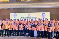 Bupati Kepulauan Sula Bersama Pengurus Ormas MKGR seluruh Indonesia