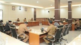 Rapat Persiapan Event Nusantara Festival Kora Kora Tahun 2025. (Kominfo/Rakyatmu)