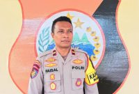 Kapolsek Mangoli Barat, Ipda Faisal Pora. (Istimewa/Rakyatmu)