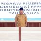Wali Kota Ternate, Dr. M. Tauhid Soleman Didampingi Sekda Kota Ternate, Dr. Rizal Marsaoly, Kepala BKPSDM, Samin Marsaoly