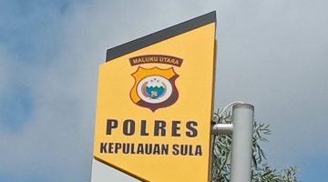 Polres Kepulauan Sula. (Rakyatmu) 