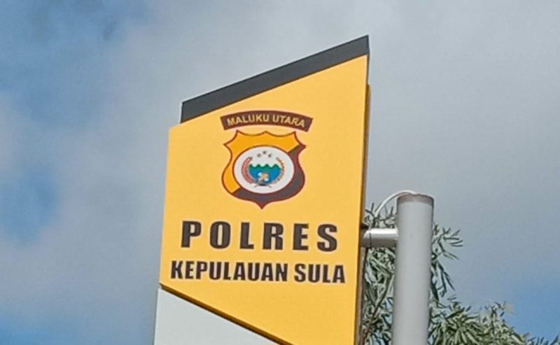 Polres Kepulauan Sula. (Rakyatmu) 