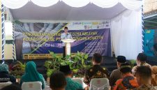 Wali Kota Ternate M. Tauhid Soleman saat Memberi Sambutan Dies Natalis FKUI ke-75 di RSUD Kota Ternate. (Ongky for Rakyatmu) 