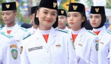 Paslibraka HUT RI Kabupaten Kepulauan Sula. (Hardiman for Rakyatmu)
