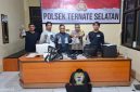 Polisi Amankan Pelaku dan Barang Bukti. (Rakyatmu)