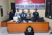 Polisi Amankan Pelaku dan Barang Bukti. (Rakyatmu)