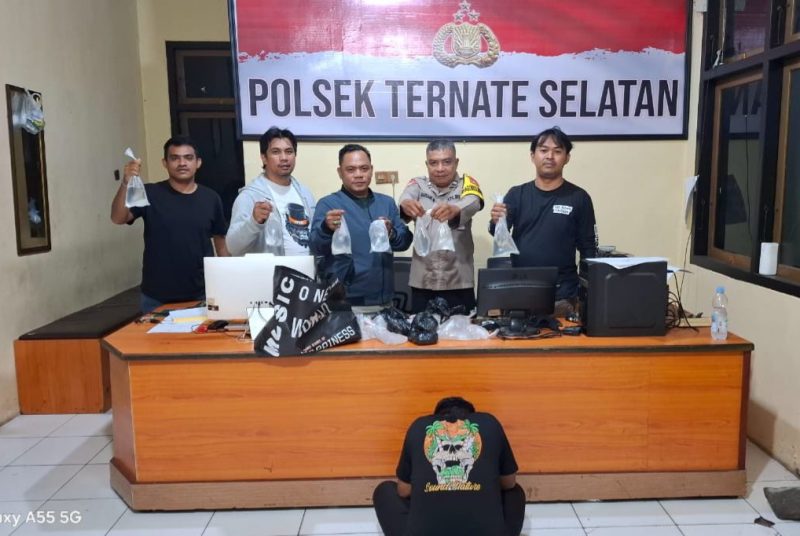 Polisi Amankan Pelaku dan Barang Bukti. (Rakyatmu)