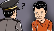 Ilustrasi Pelaku Membohongi Polisi. (Istimewa/Rakyatmu)