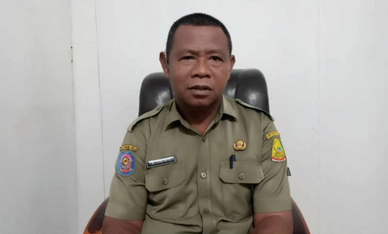Kepala Satpol-PP dan Damkar Kabupaten Pulau Taliabu, Kifli Panggola. (Rakyatmu)