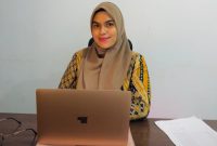 Pj. Kepala Desa Tikong, Ritma Tri Astuthy. (Rakyatmu)