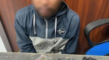 Pelaku Simpan Ganja Diamankan Satresnarkoba Polres Ternate. (rakyatmu)