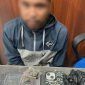 Pelaku Simpan Ganja Diamankan Satresnarkoba Polres Ternate. (rakyatmu)
