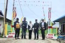 Tim Lomba Desa Merah Putih di Kepulauan Sula saat Melakukan Penilaian. (Rakyatmu) 