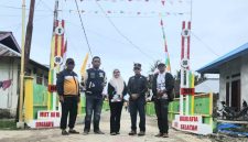 Tim Lomba Desa Merah Putih di Kepulauan Sula saat Melakukan Penilaian. (Rakyatmu) 