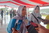 Kepala Dinas Kesehatan Pulau Taliabu, Kuraisia Marsaoly. (Rakyatmu)
