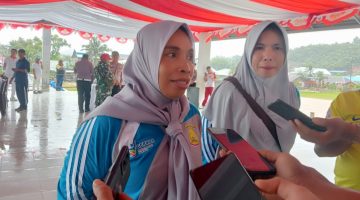 Kepala Dinas Kesehatan Pulau Taliabu, Kuraisia Marsaoly. (Rakyatmu)