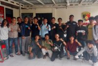 Pendemo yang Dipulangkan Polres Kota Ternate. (Rakyatmu)