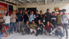 Pendemo yang Dipulangkan Polres Kota Ternate. (Rakyatmu)