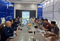 Tim Ekspedisi Patriot Melakukan Pertemuan dengan Pemerintah Kabupaten Kepulauan Sula Membahas Rencana Penelitian Sumber Daya Alam di Pulau Mangoli. (Rakyatmu)