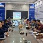 Tim Ekspedisi Patriot Melakukan Pertemuan dengan Pemerintah Kabupaten Kepulauan Sula Membahas Rencana Penelitian Sumber Daya Alam di Pulau Mangoli. (Rakyatmu)