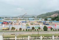 Proyek RSUD Bobong, Kabupaten Pulau Taliabu. (Rakyatmu)