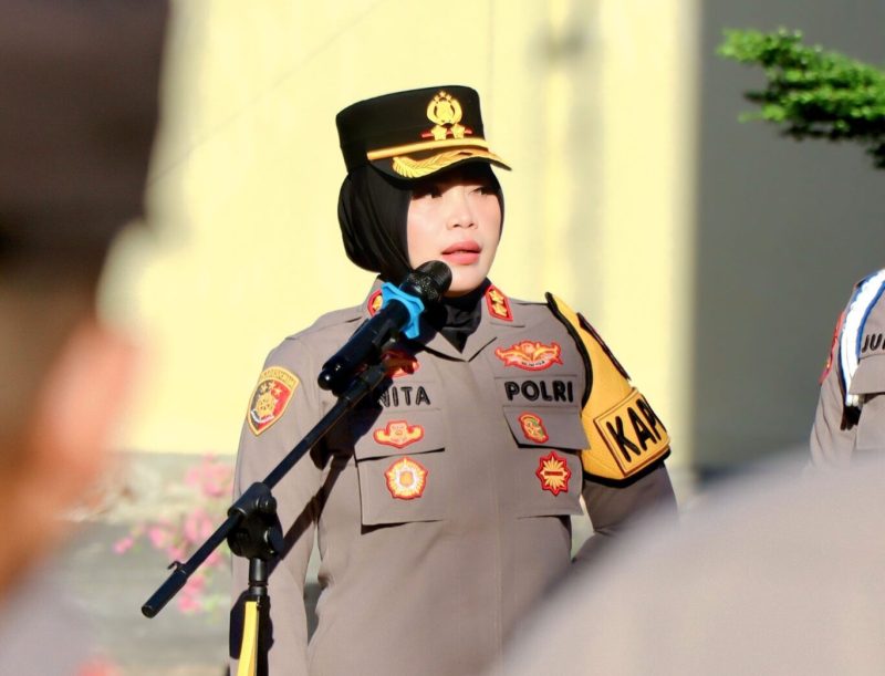 Kapolres Ternate, AKBP Anita Ratna Yulianto. Dok; Istimewa