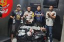 Personel Polsek Ternate Utara kembali mengamankan minuman beralkohol ilegal. (Rakyatmu)