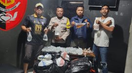 Personel Polsek Ternate Utara kembali mengamankan minuman beralkohol ilegal. (Rakyatmu)